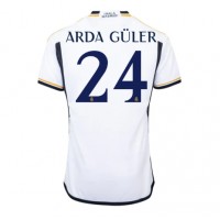 Fotballdrakt Herre Real Madrid Arda Guler #24 Hjemmedrakt 2023-24 Kortermet